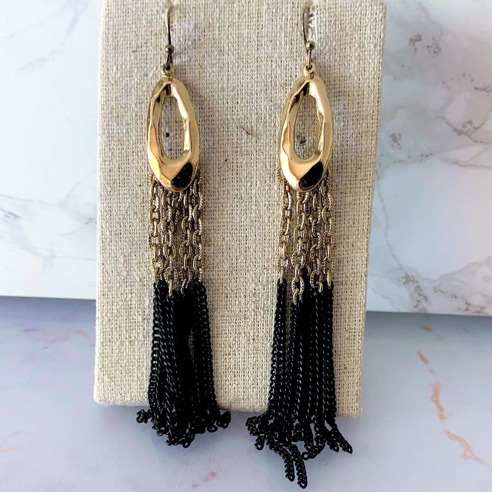 Stella and Dot Lilith Fringe Earrings